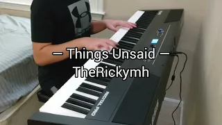 Things Unsaid - TheRickymh (Full Cover)