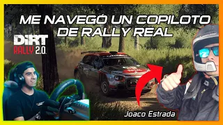 ME NAVEGÓ UN COPILOTO DE RALLY REAL EN DIRT RALLY 2.0 | The Brayan SR ft. Joaco Estrada