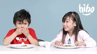 Kids Try Indian Food | Kids Try | HiHo Kids