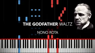 Nino Rota - The Godfather Waltz (Piano / Synthesia Tutorial)