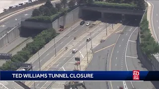 Williams Tunnel in Boston westbound to be closed overnight