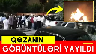 Qubada baş verən dəhşətli qəzanın GÖRÜNTÜLƏRİ YAYILDI