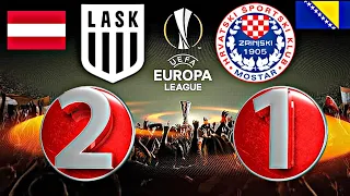 LASK 2-1 Zrinjski | EUROPA LEAGUE 2023-2024