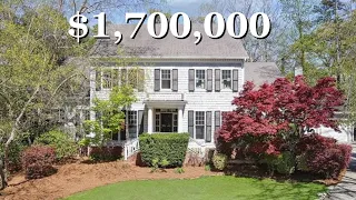 $1.7M New England Style Buckhead, GA Home I Atlanta Luxury Homes I #atlanta #atlantarealestate