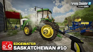 CLEANING UP THE YARD!! [Edgewater Saskatchewan] FS22 Timelapse # 10