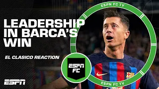 Craig Burley credits Robert Lewandowski's leadership in Barca's El Clasico win | ESPN FC