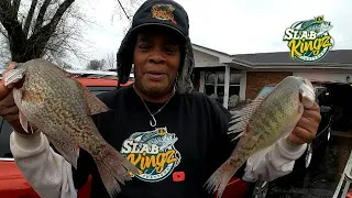 Slab Fall Crappie Catch N Cook!