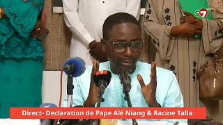 RTS : Le discours discours percutant de Pape Alé Niang devant les travailleurs