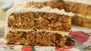 Carrot Cake Recipe Demonstration - Joyofbaking.com