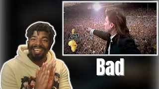 (DTN Reacts) U2 - Bad (Live Aid 1985)