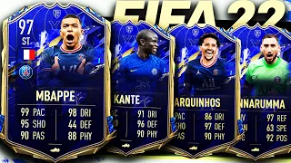 FULL TEAM OF THE YEAR PACK OPENING FIFA 22 ROMANIA!