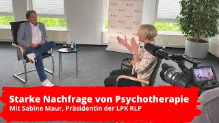 Starke Nachfrage von Psychotherapie | Sabine Maur beim Talk mit Doc Bartels