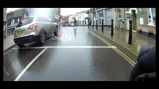 EXZ5697 Nissan driver ASL/Bike Box infringement, Essex Police result; Warning Letter