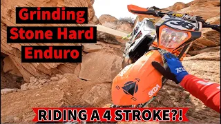 Grinding Stone Hard Enduro 2023 - ON A 4 STROKE?!