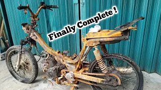 RESTORATION HONDA WAVE 100cc • AFTER BURNED FIRE - Finally