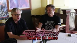 Starship Troopers Traitor of Mars interview SDCC 2017 | TNTM MOVIE TALK