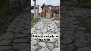 A quick walk in Ostia Antica!