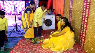 MEGHA WEDS RAVI (Haldi with Sangeet video) FULL ON DHAMAL