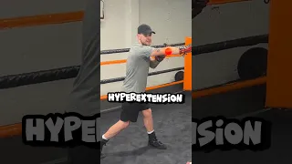 Hyperextending punches 🤕❌ #tutorial #boxing #boxingtraining #learntobox #boxingtutorial #shorts