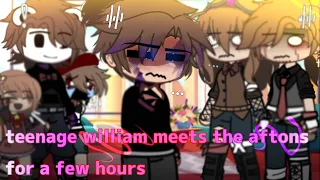 Teenage william meets the aftons for a few hours || aftons || warnings