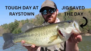 Bass Fishing Raystown Lake can be TOUGH!