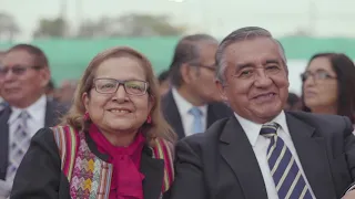 Ceremonia de la Palada Inicial Templo Lima Perú Los Olivos