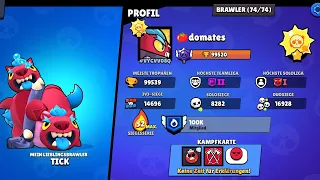 ❌wintrader ❌🍅domates Gameplay Pearl 1300 trophies in duo showdown #brawlstars