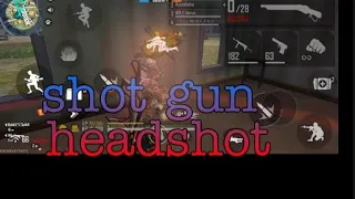 free fire shotgun 💕headshot💞💞kgf song💞💞