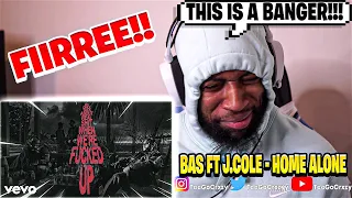 ADD TO THE PLAYLIST ASAP!!!! Bas - Home Alone (feat. J. Cole) (Official Audio) (REACTION)