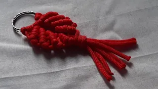 DIY: Easy Macrame Keychain Tutorial | Macrame Seashell Keyring | Step By Step  #macramekeychain