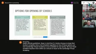 Reopening of Schools Presentation (7/2)