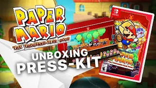 Unboxing du press-kit PAPER MARIOOOOOOO