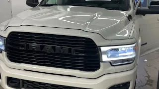 2022 Dodge Ram 3500 chrome delete @ Kars Kustoms Inc