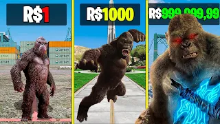 KING KONG DE R$ 1 para R$1.000.000,00 no GTA 5!