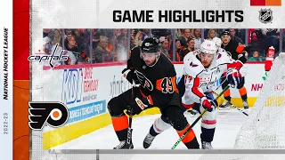 Capitals @ Flyers 12/7 | NHL Highlights 2022