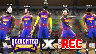 I TOOK MY CLAN DF TO THE REC CENTER on NBA 2K24 (BAD IDEA)