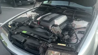 BMW 740iL 2000 E38 - Engine Start Video