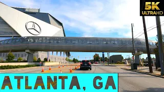 Downtown Atlanta, Georgia - 5K Dash Tour 🍑🐬🐠🐡🦈