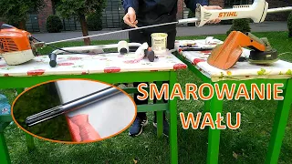 STIHL FS 361 C - smarowanie wału napędowego