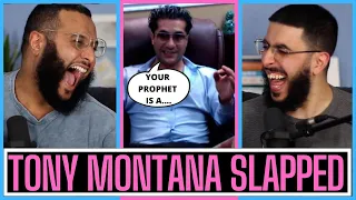 CHRISTIAN "TONY MONTANA" GETS EDUCATED - MUSLIM RESPONDS
