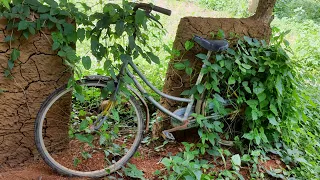 Old and Rusted Bicycle Restoration | Japan Women Cycle Restoration