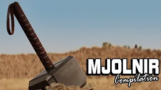 Mjolnir - Throwing, Summoning and Lightning/Thunder Scenes Compilation