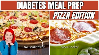 2 Low Carb Pizza Recipes that are PERFECT for Your Prediabetes Meal Plan | NO CAULIFLOWER