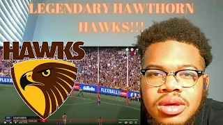 BEST TEAM EVER?? AMERICAN REACTS TO HAWTHORN HAWKS - 3PEAT FILM (REACTION)!!!