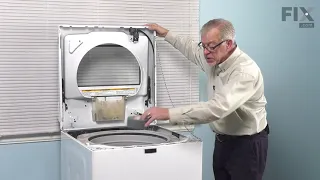 Whirlpool Washer Repair - How to Replace the Door Latch