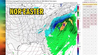 Nor'easter weather forecast summary | A cold start to February (Fri 1/28/22)