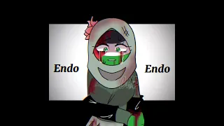 request completed! Endless meme CountryHumans Palestine ^^ WARNING:blood (lazy animation TvT)