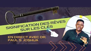 6 rêves de clés 🔑 | Vos rêves et interprétation en direct avec Paul S Joshua