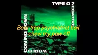 Type O Negative Who Will Save The Sane lyrics