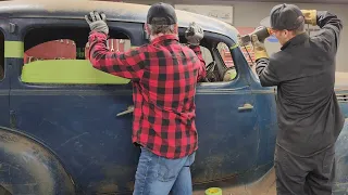 Controversial roof chop: 1935 Hudson Terraplane barn find (PART 2)